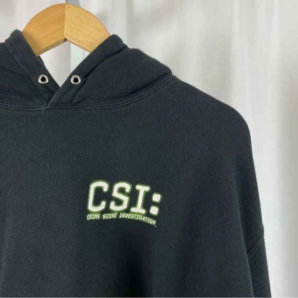CSItem Large Graphic Hooded Hoodie Sweatshirt Crime Show TV Science Forensics - Picture 6 of 6